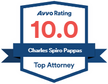 Logo Recognizing Mahaney & Pappas, LLP's affiliation with AVVO